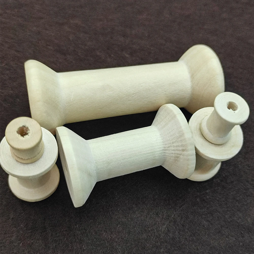 10/5Pcs Mini Wooden Bobbins Em - Organza Ribbon Spool review and price
