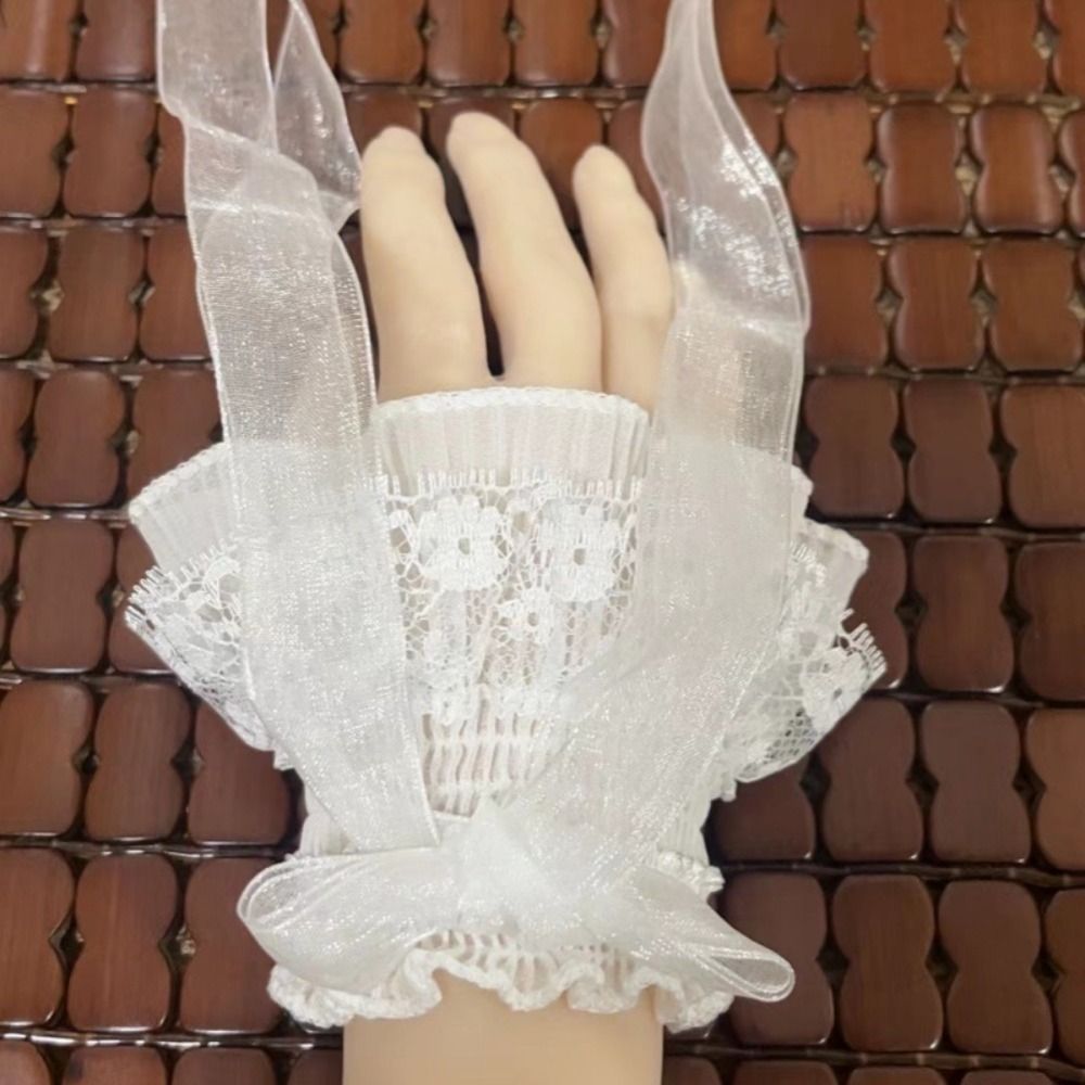 Fashion Lace Lolita Arm Sleeve - Elastic Lace Trim review and price