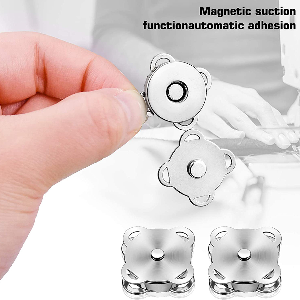 20 Sets Magnetic Button Metal  - Iron On Stud Set review and price