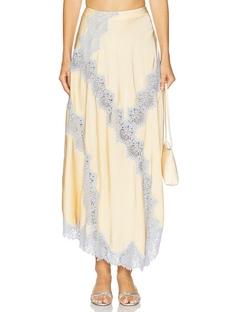 Lace  Cream Satin Women's Two  - Elastic Lace Trim review and price