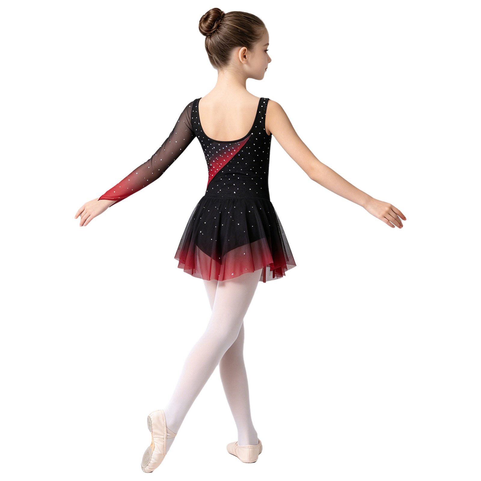 Kids Girls Lyrical Dance Figur - Rhinestone Banding Trim review and price