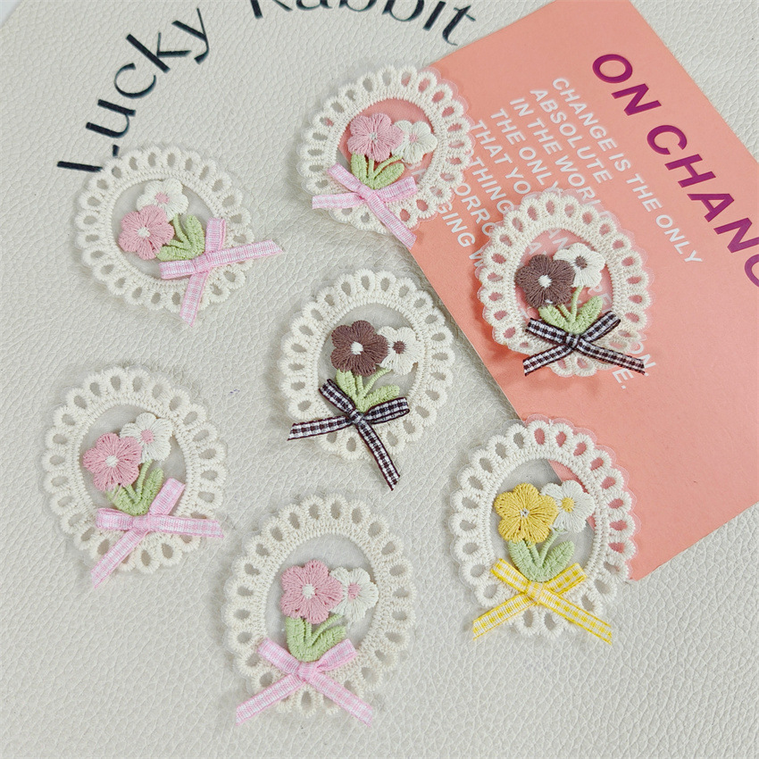 10PCS New Spring Summer Fresh  - Applique Patch Flower review and price