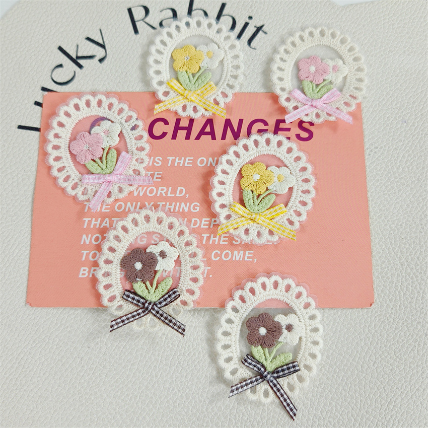 10PCS New Spring Summer Fresh  - Applique Patch Flower review and price