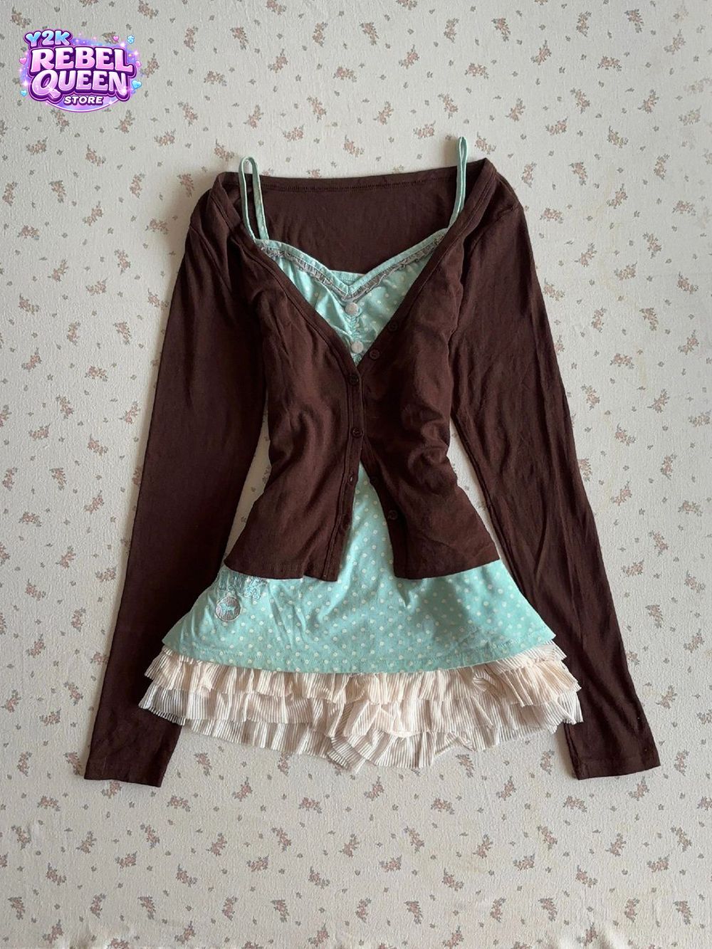 Vintage Y2K Coquette Camisole  - Elastic Lace Trim review and price