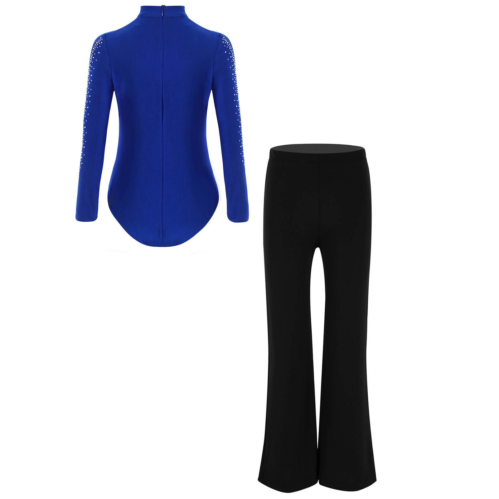 Kids Boys Latin Dance Suit Str - Rhinestone Banding Trim review and price