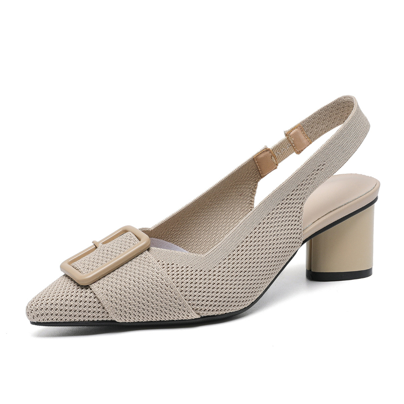 Womens Pointed Toe Knit Hollow - Embellish Knit review and price